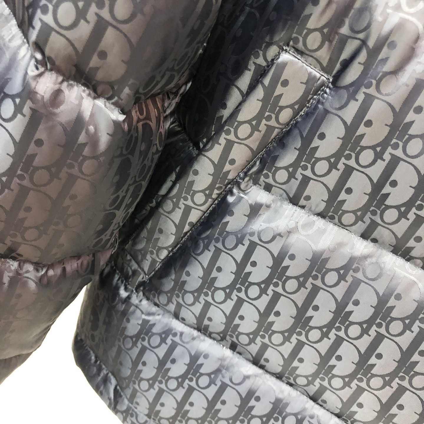 Dior Oblique Print Down Puffer Jacket - EUR FASHION