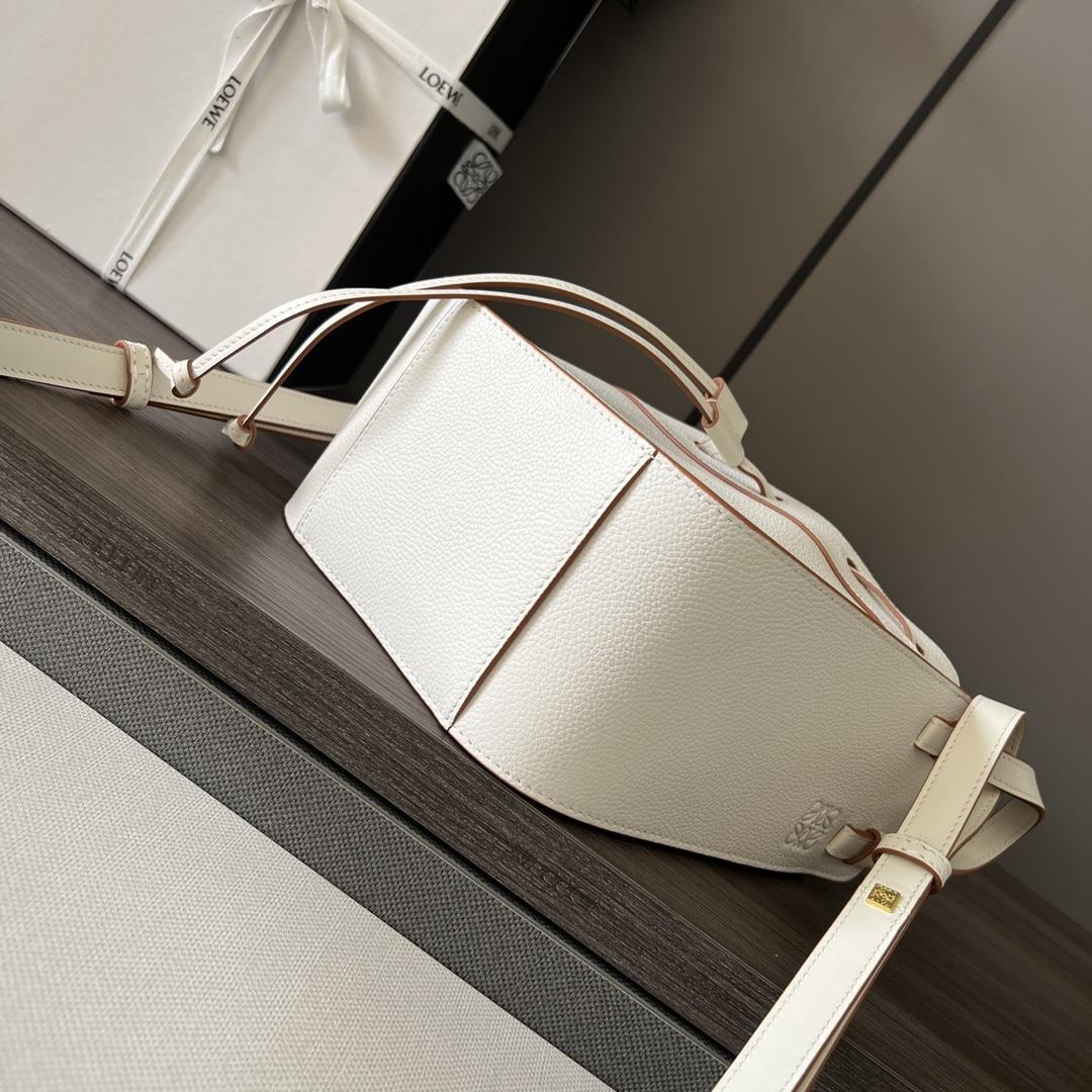 Loewe Mini Hammock drawstring in soft grained calfskin - EUR FASHION