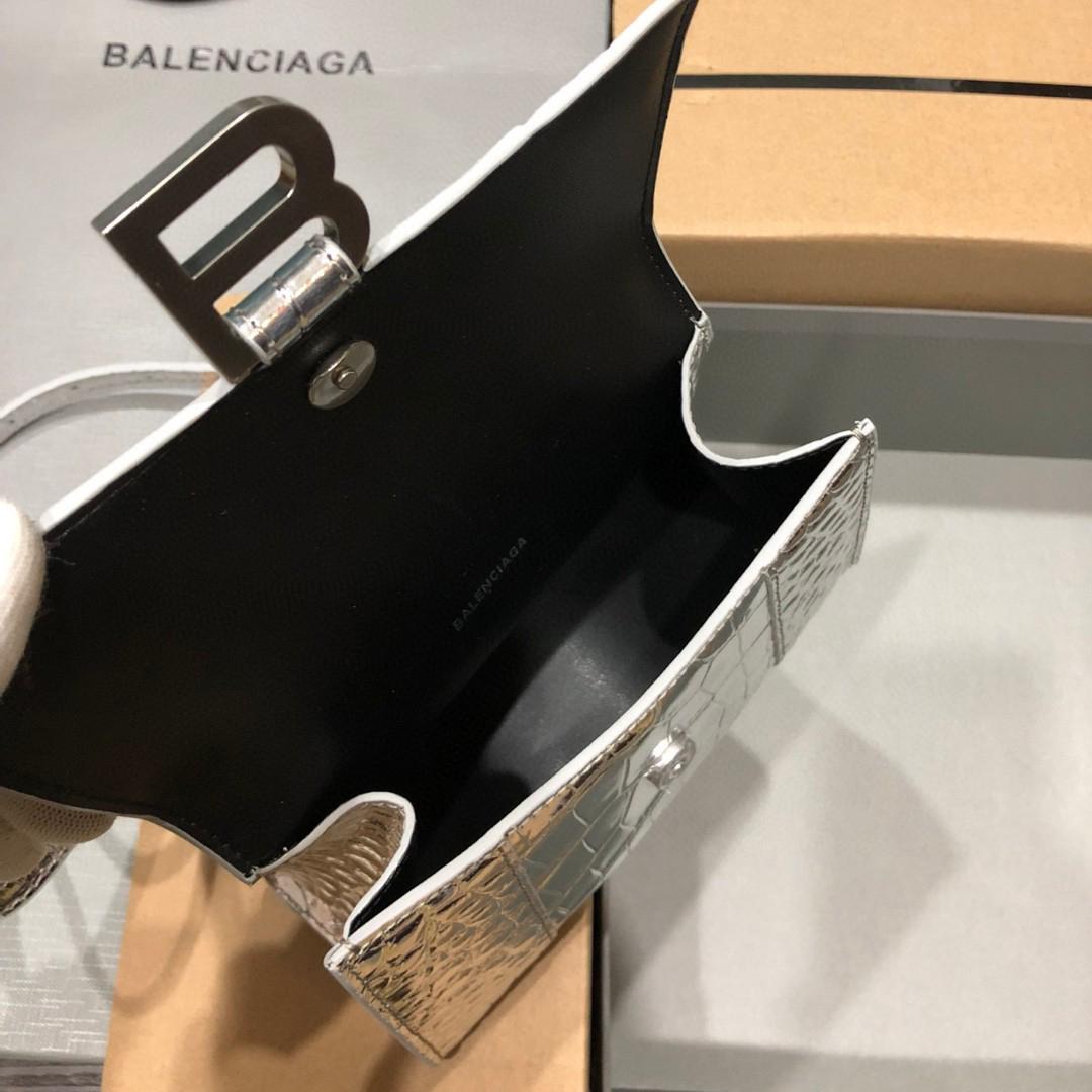 Balenciaga Women's Hourglass Small Handbag  (19-21-8cm) - EUR FASHION