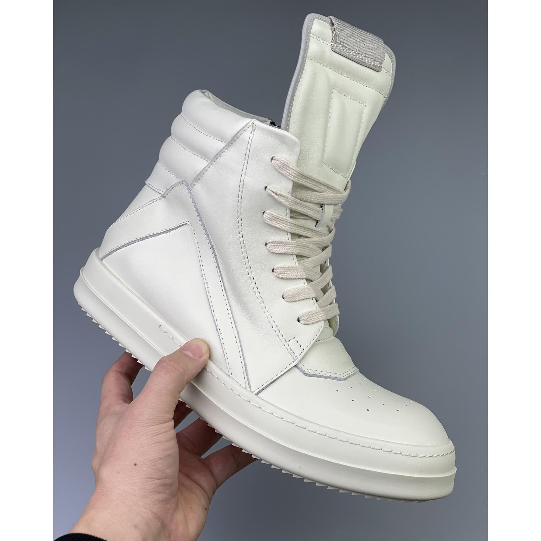 Rick Owens Geobasket High Top Sneakers - EUR FASHION