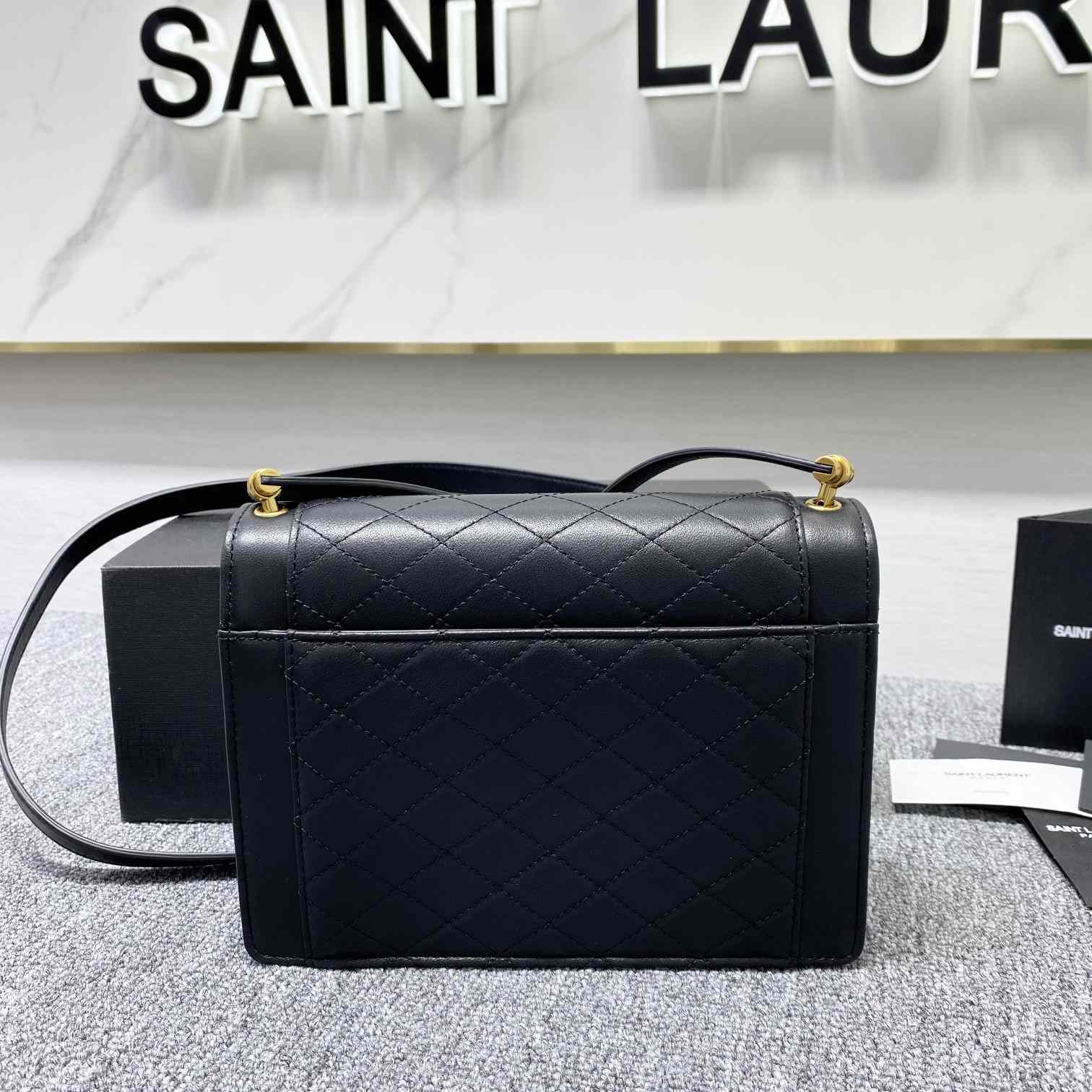 Saint Laurent Gaby Mini Satchel In Quilted Lambskin - EUR FASHION