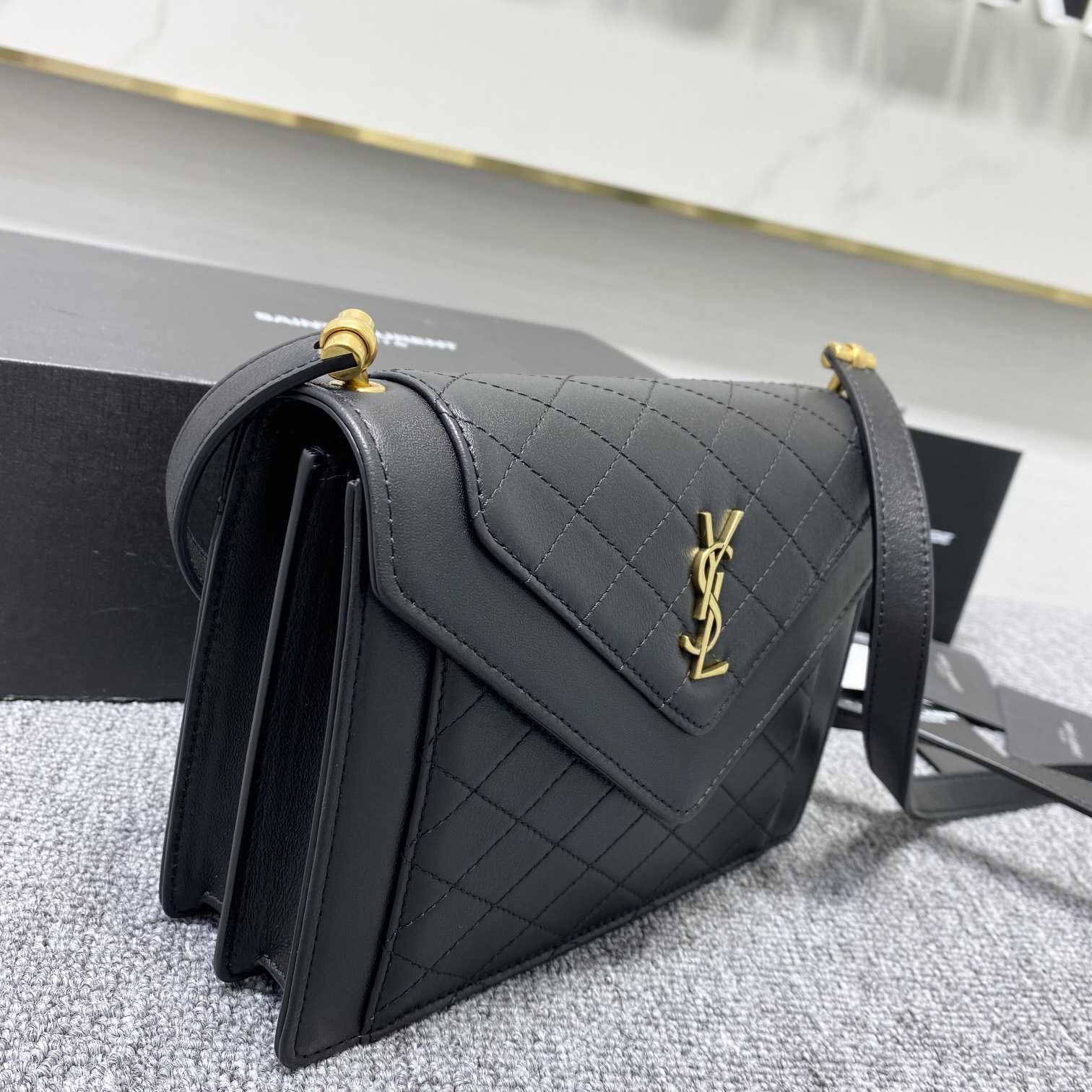 Saint Laurent Gaby Mini Satchel In Quilted Lambskin - EUR FASHION