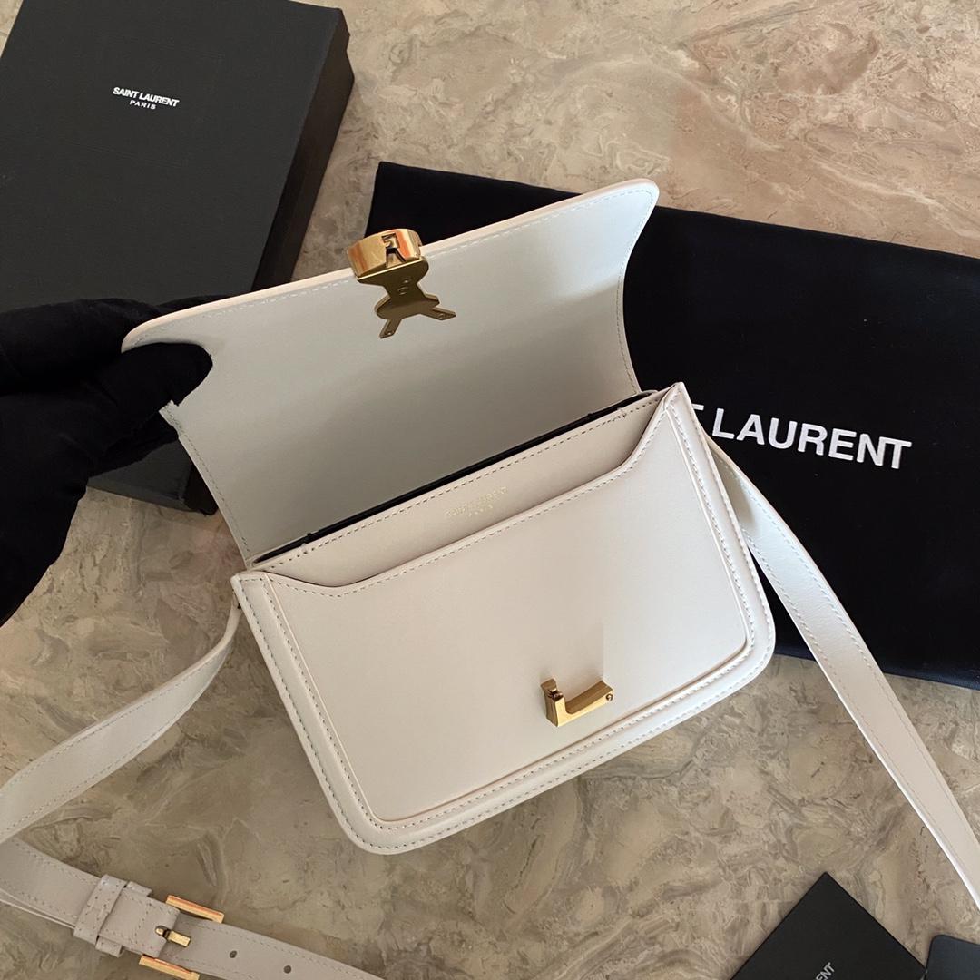 Saint Laurent Solferino Small Satchel In Box Saint Laurent Leather(19-13-5cm) - EUR FASHION