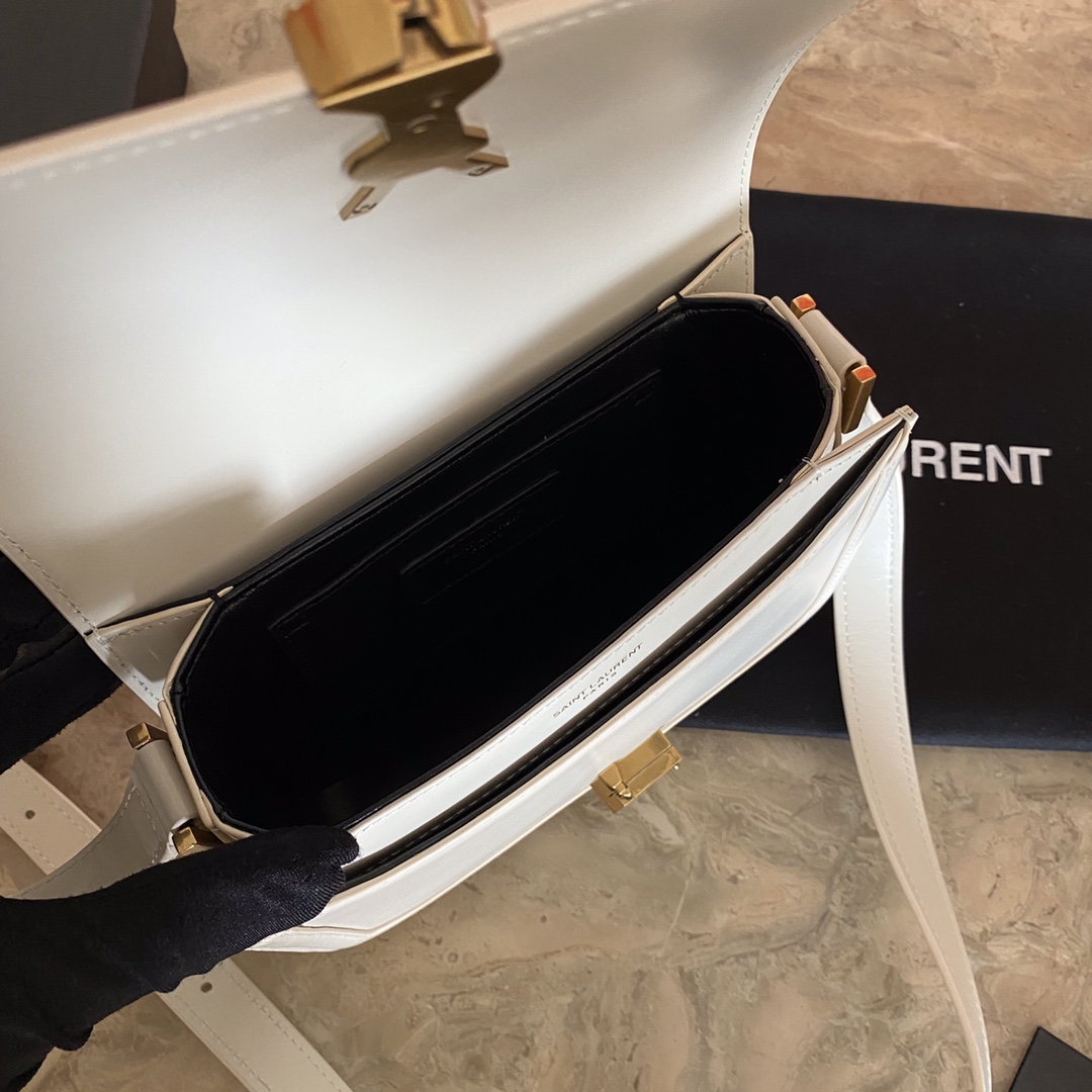 Saint Laurent Solferino Small Satchel In Box Saint Laurent Leather(19-13-5cm) - EUR FASHION