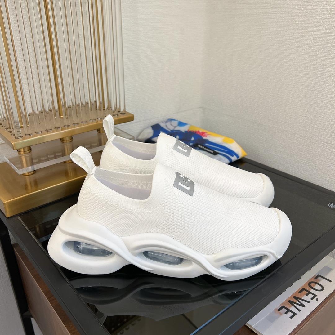Dolce & Gabbana Stretch Mesh Wave Sneakers - EUR FASHION
