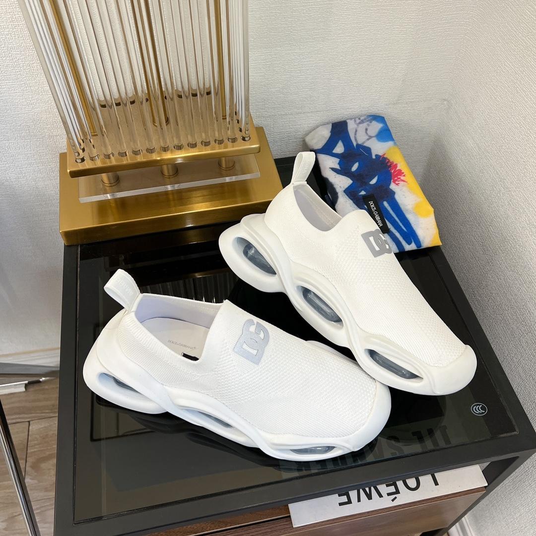 Dolce & Gabbana Stretch Mesh Wave Sneakers - EUR FASHION