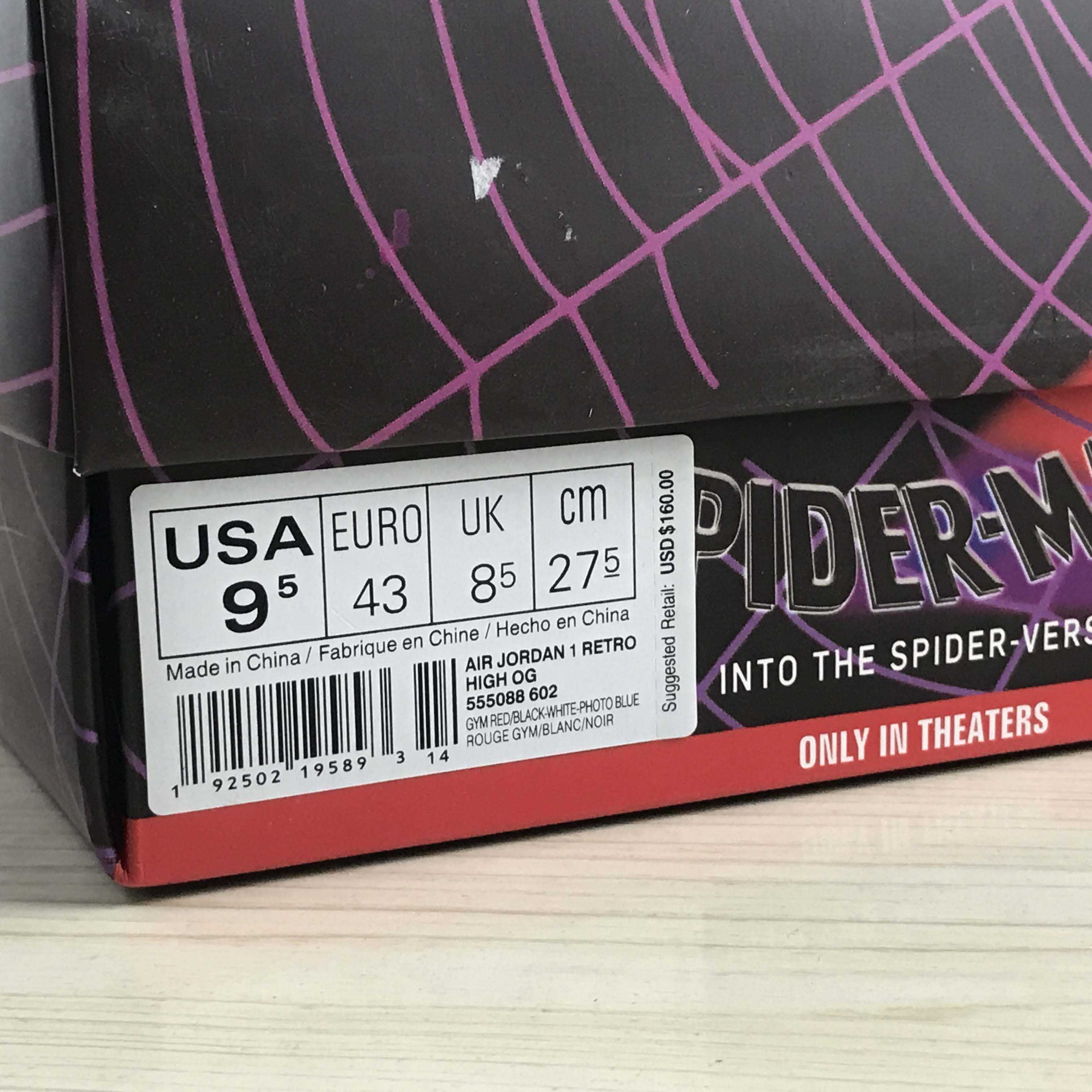 Air Jordan 1 Retro High OG “Origin Story” Sneakers    555088-602 - EUR FASHION