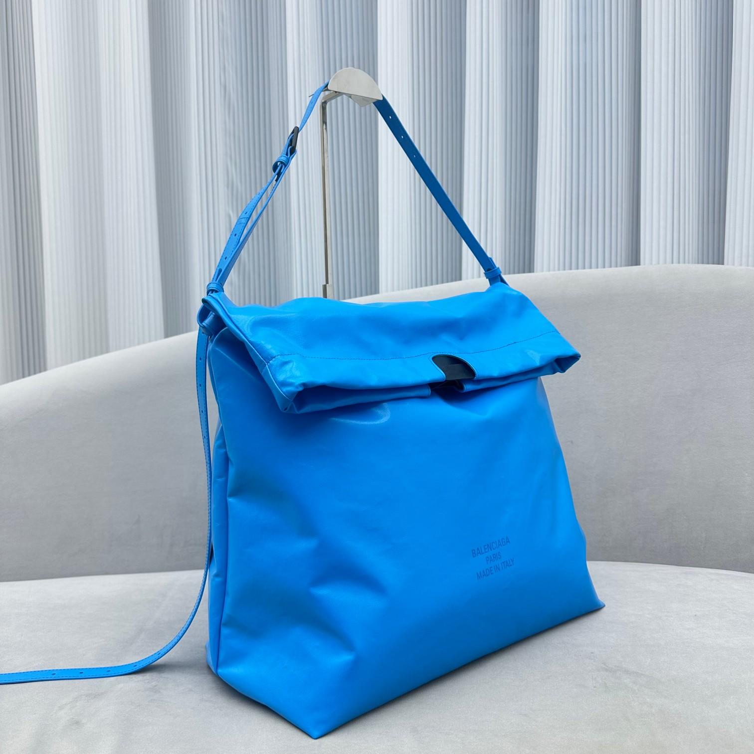 Balenciaga Trash Bag Large Pouch In Blue(37-40-52cm) - EUR FASHION