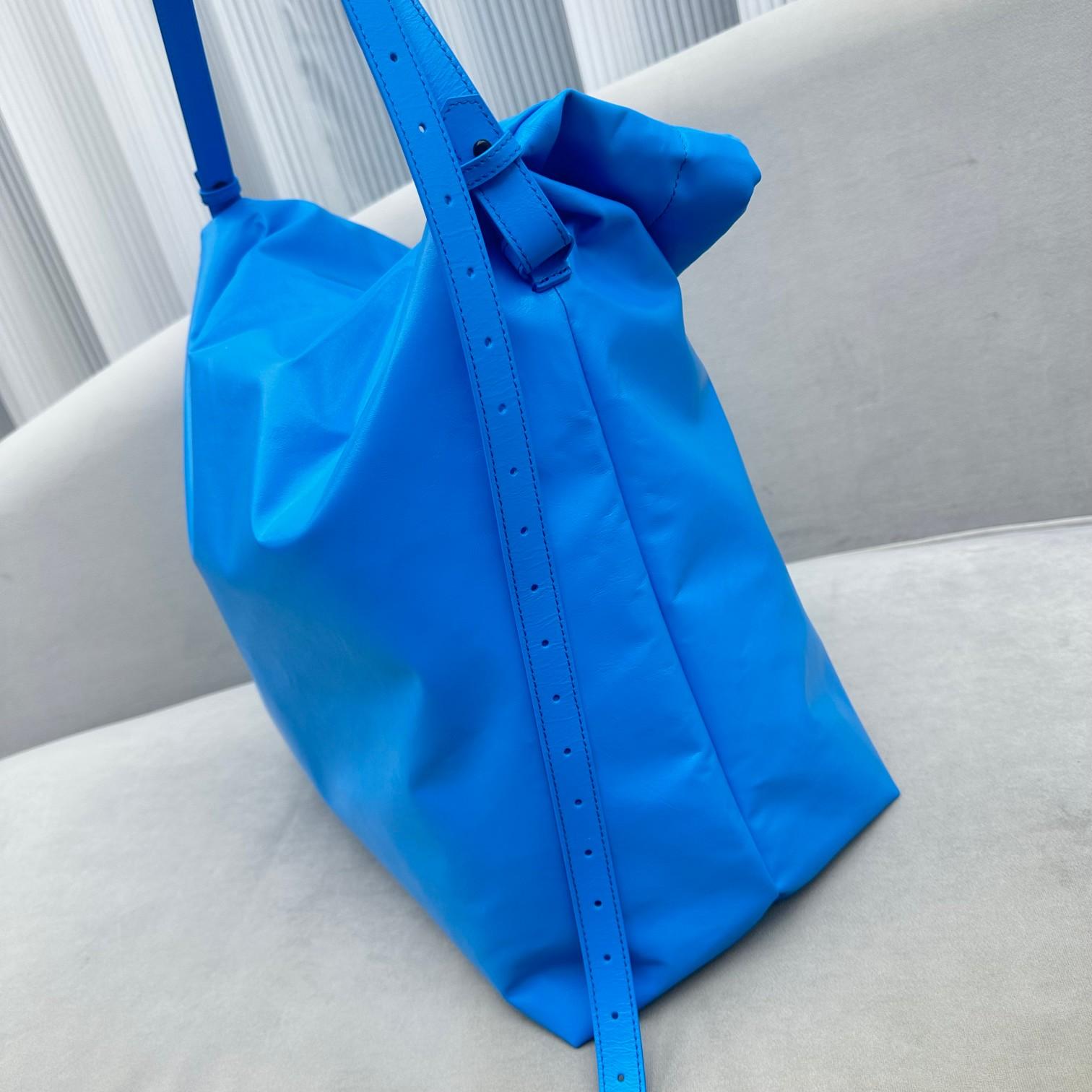 Balenciaga Trash Bag Large Pouch In Blue(37-40-52cm) - EUR FASHION