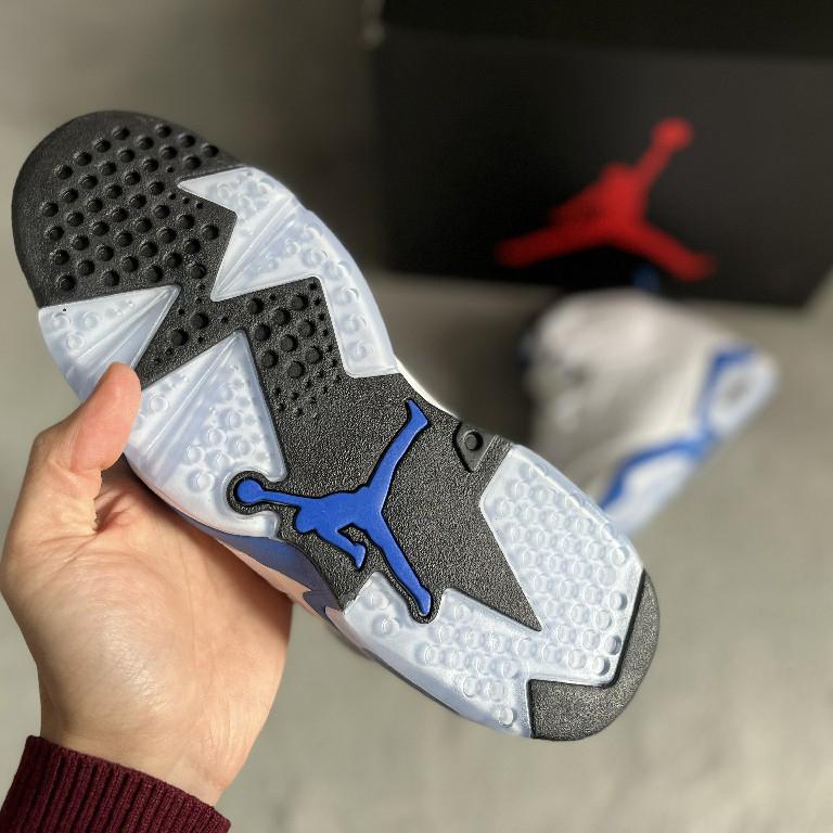 Air Jordan 6 Retro “Sport Blue” Sneaker     384664-107 - EUR FASHION