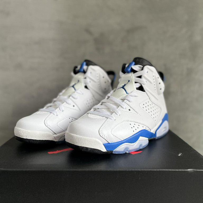 Air Jordan 6 Retro “Sport Blue” Sneaker     384664-107 - EUR FASHION