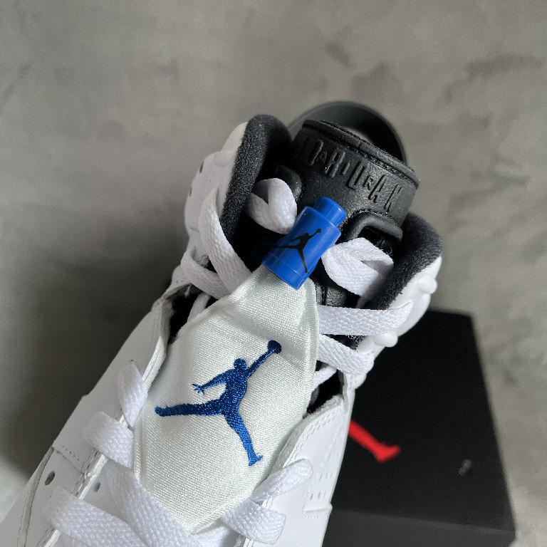 Air Jordan 6 Retro “Sport Blue” Sneaker     384664-107 - EUR FASHION