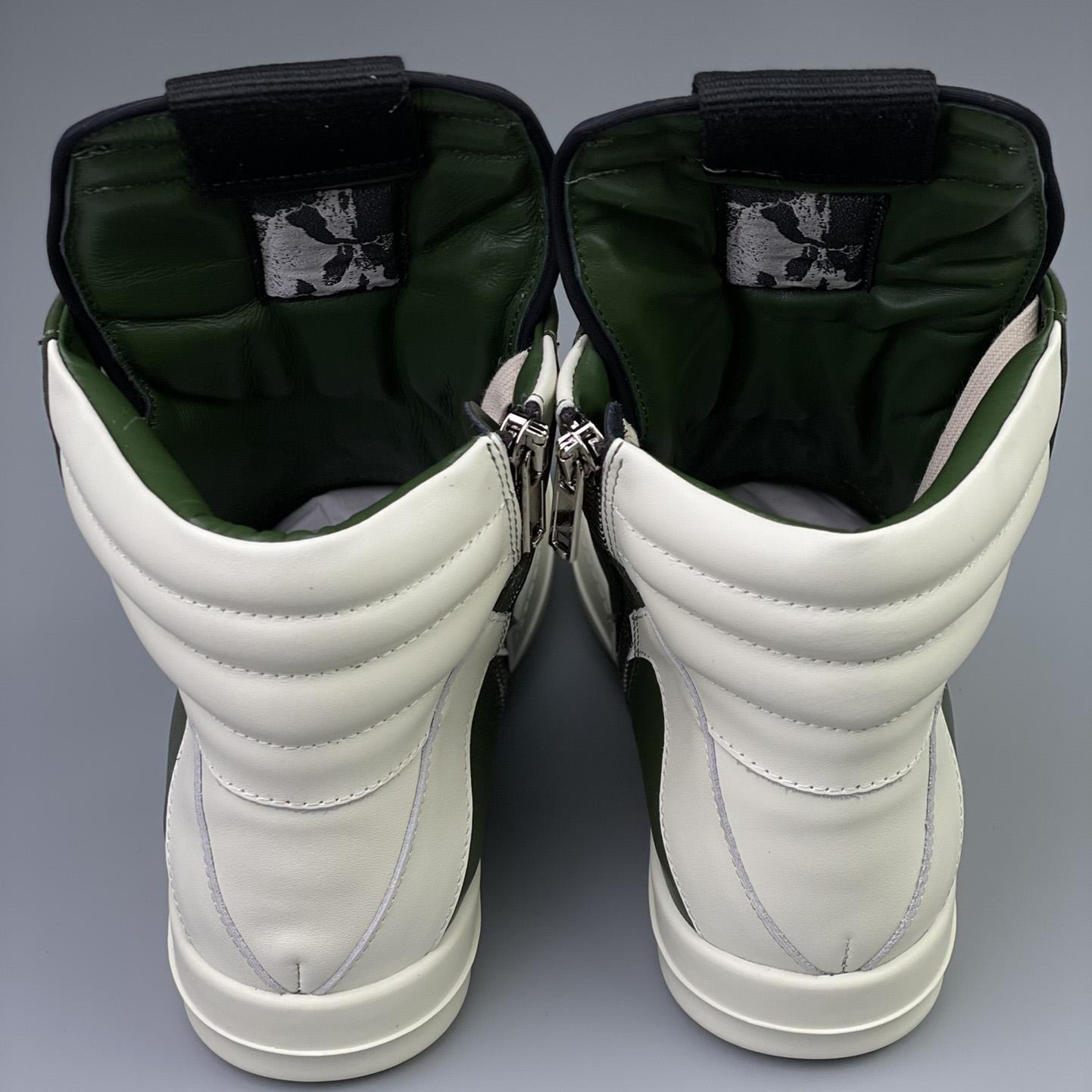 Rick Owens Geobasket High Top Sneakers - EUR FASHION