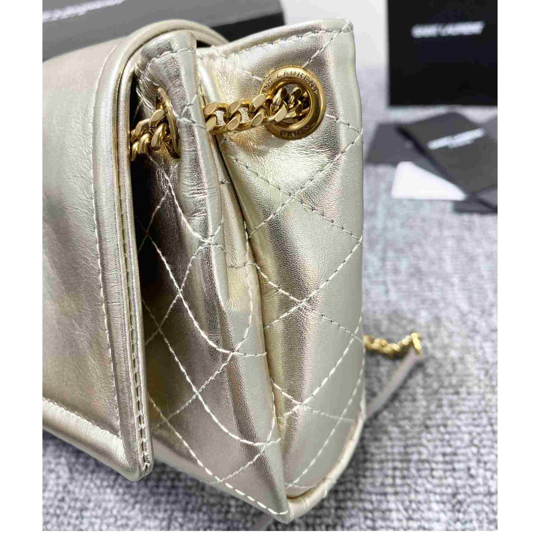 Saint Laurent Mini Nolita In Lambskin - EUR FASHION