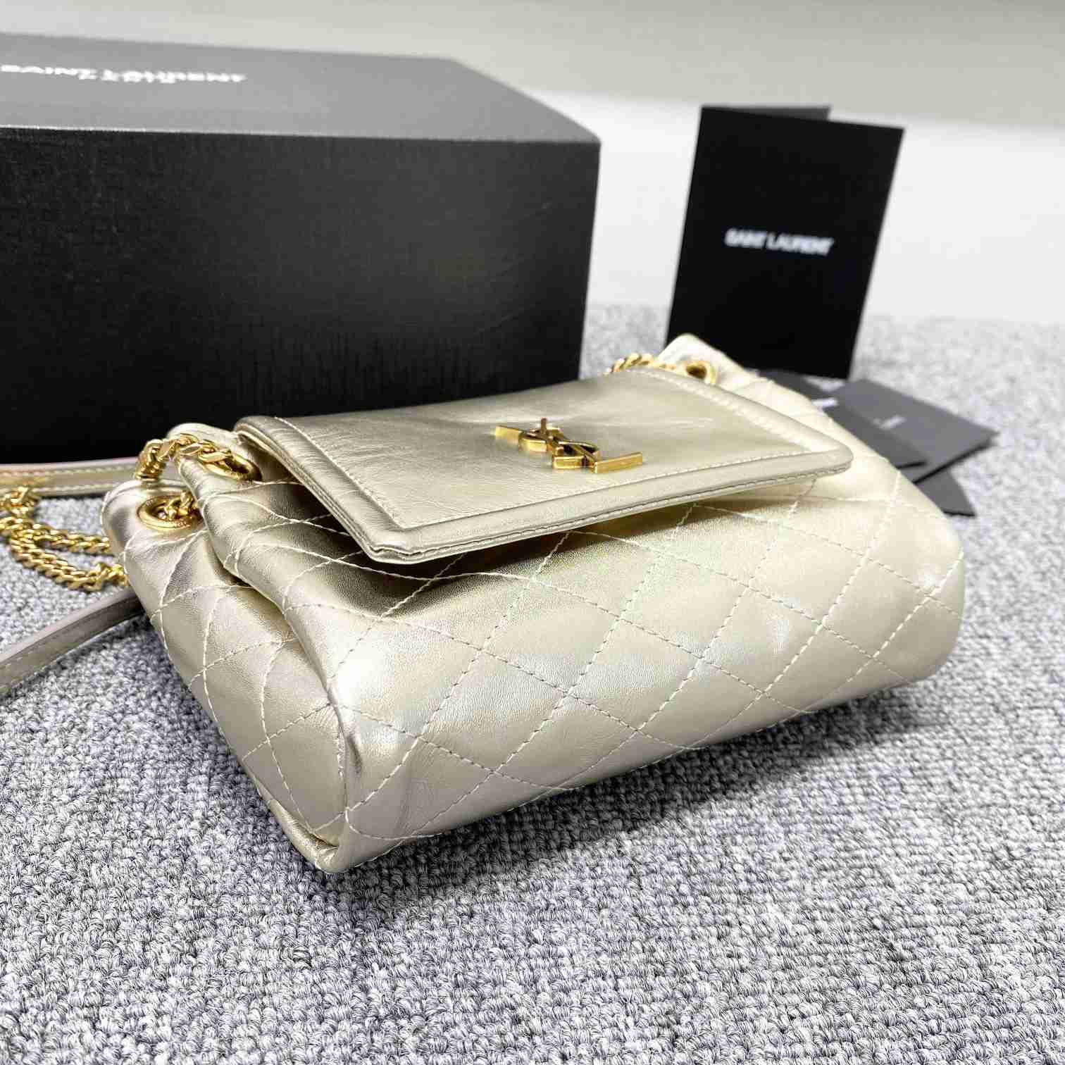 Saint Laurent Mini Nolita In Lambskin - EUR FASHION