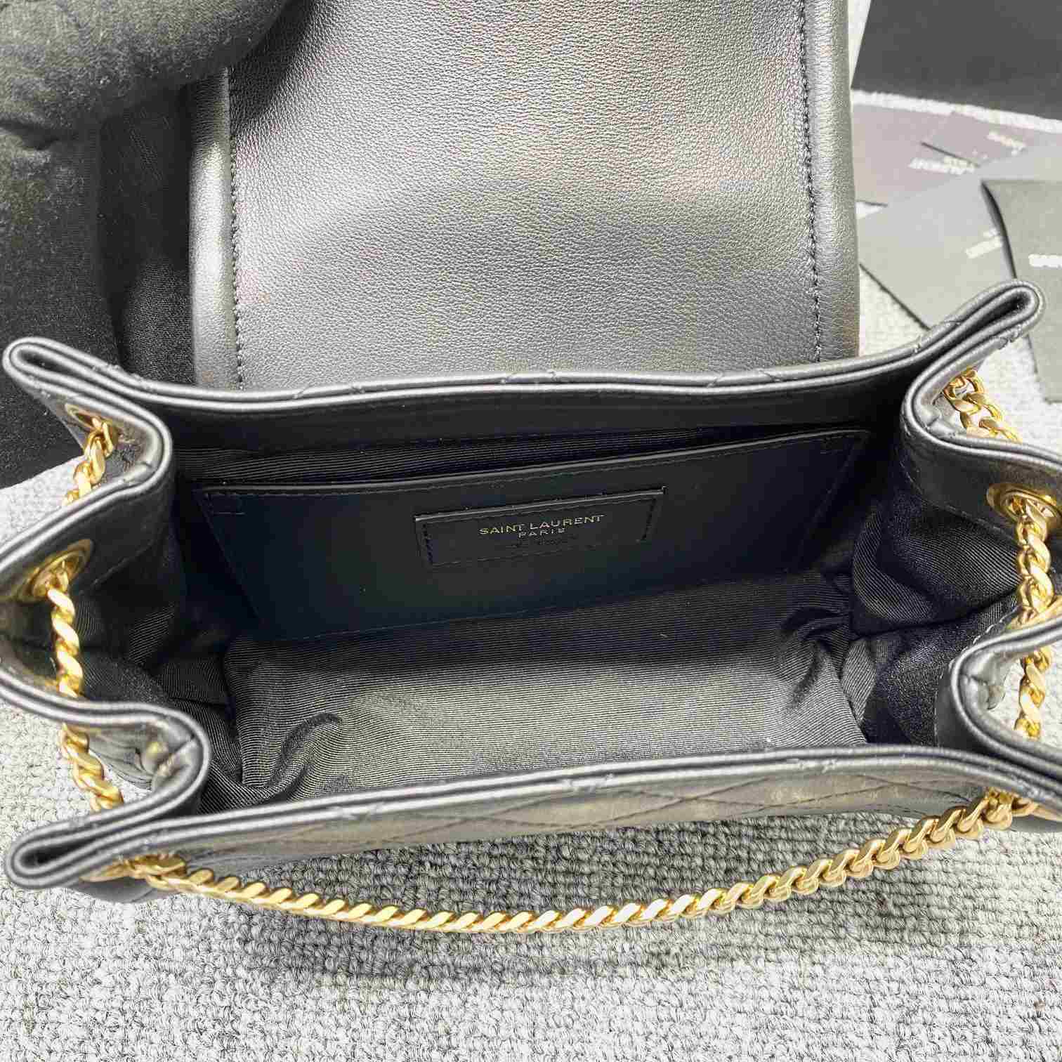 Saint Laurent Mini Nolita In Lambskin - EUR FASHION