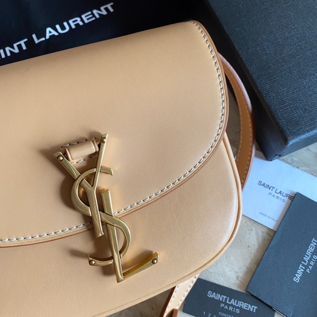 Saint Laurent Kaia Small Satchel In Smooth Vintage Leather - EUR FASHION