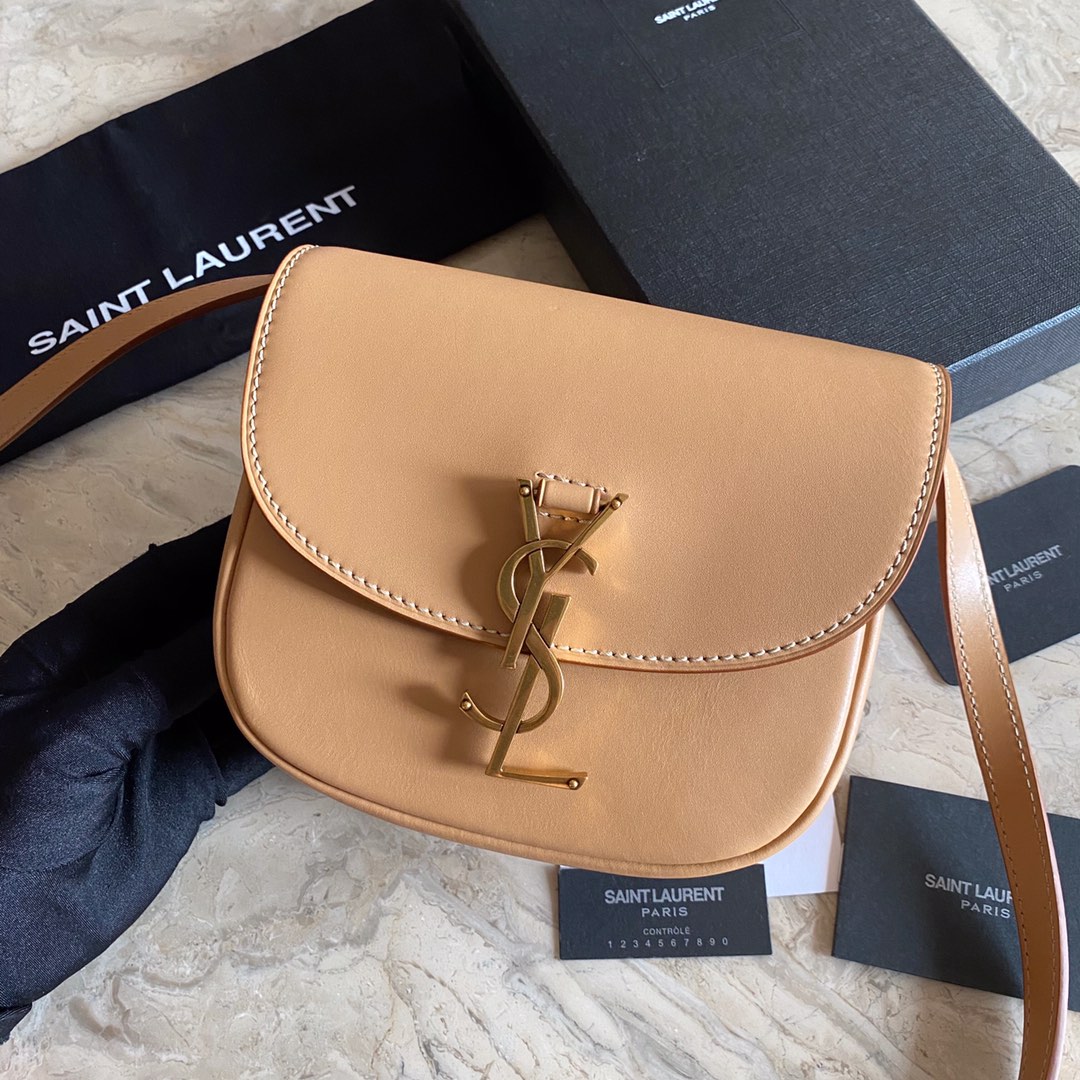 Saint Laurent Kaia Small Satchel In Smooth Vintage Leather - EUR FASHION