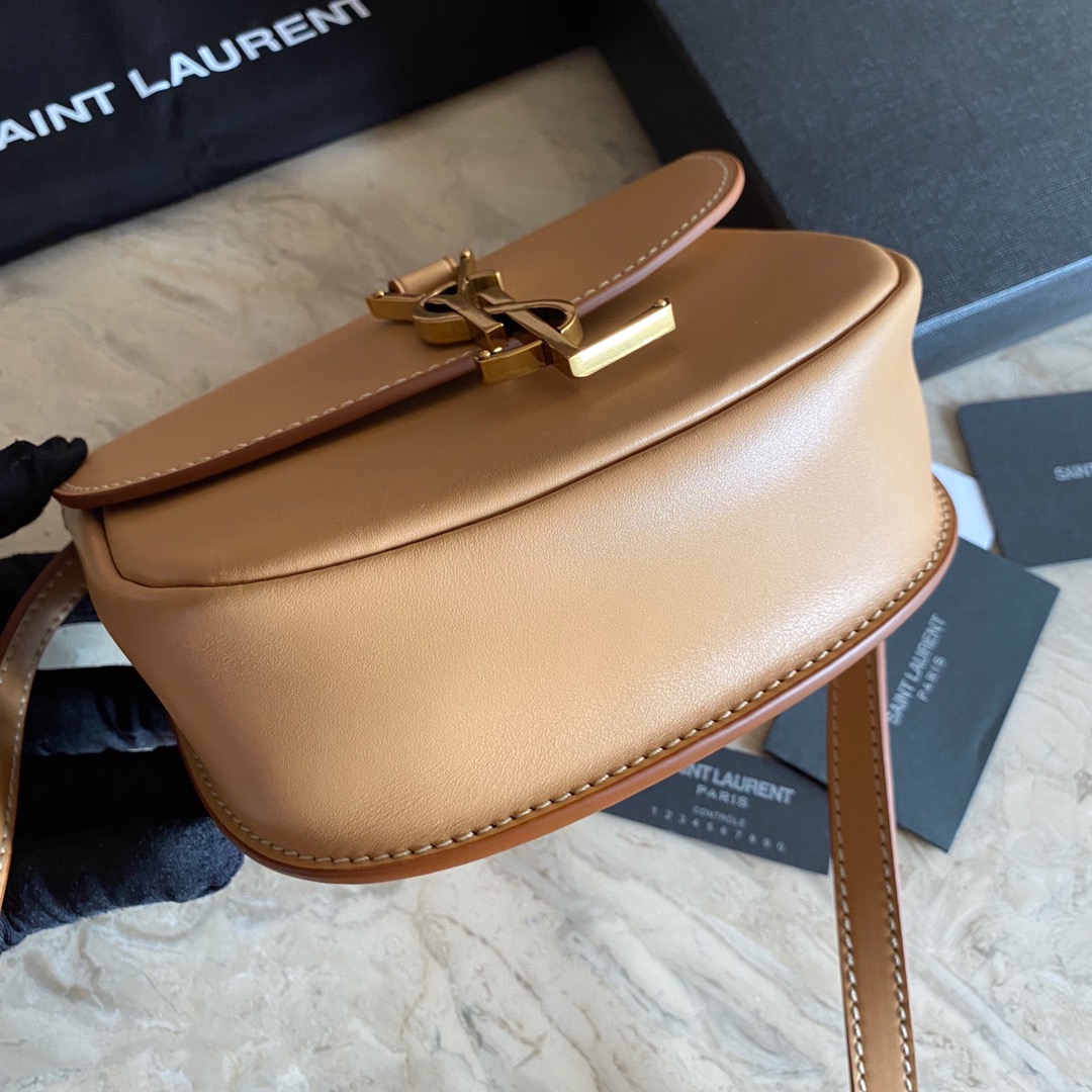 Saint Laurent Kaia Small Satchel In Smooth Vintage Leather - EUR FASHION