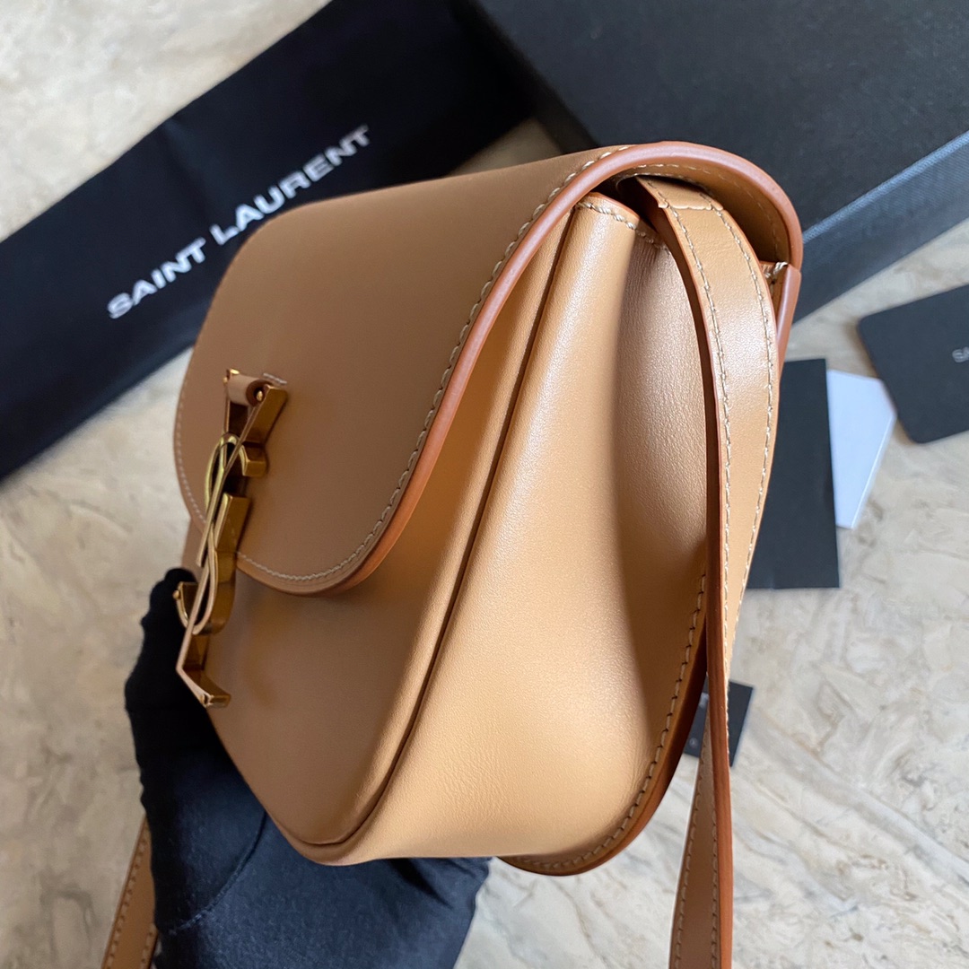 Saint Laurent Kaia Small Satchel In Smooth Vintage Leather - EUR FASHION