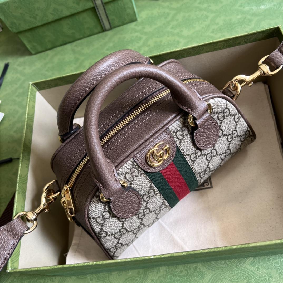 Gucci Ophidia GG Mini Top Handle Bag(21-12-10cm) - EUR FASHION