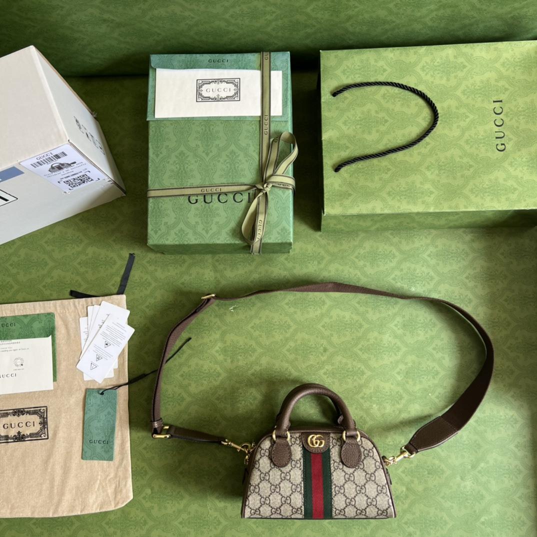 Gucci Ophidia GG Mini Top Handle Bag(21-12-10cm) - EUR FASHION