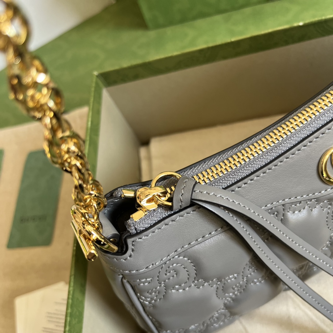 Gucci GG Matelassé Handbag(25-15-8cm) - EUR FASHION