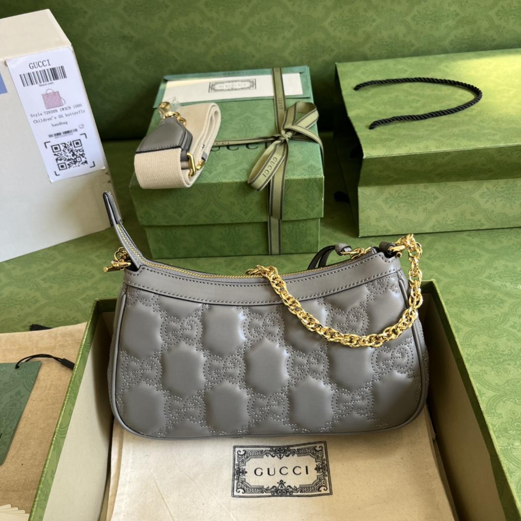 Gucci GG Matelassé Handbag(25-15-8cm) - EUR FASHION