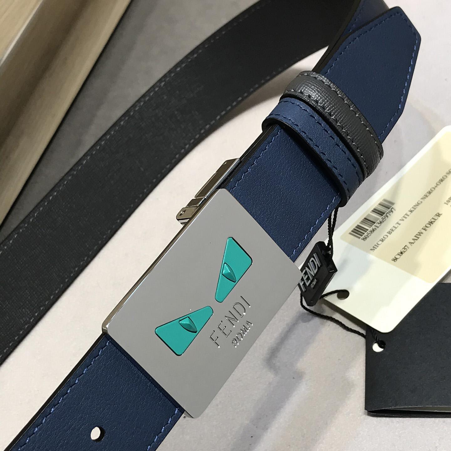 Fendi Leather Belt    35mm - EUR FASHION