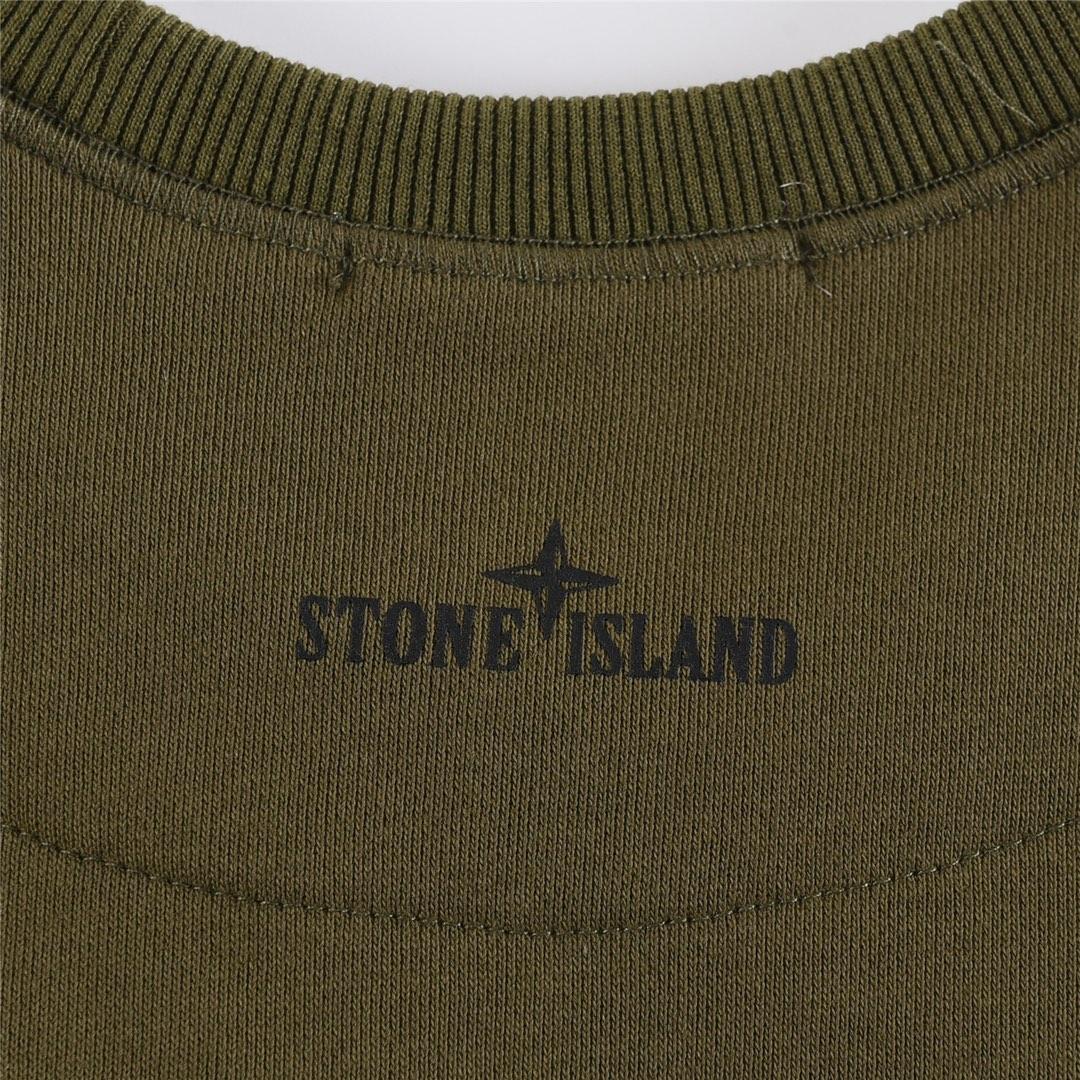 Stone Island Crew Neck Sweatshirt - EUR FASHION
