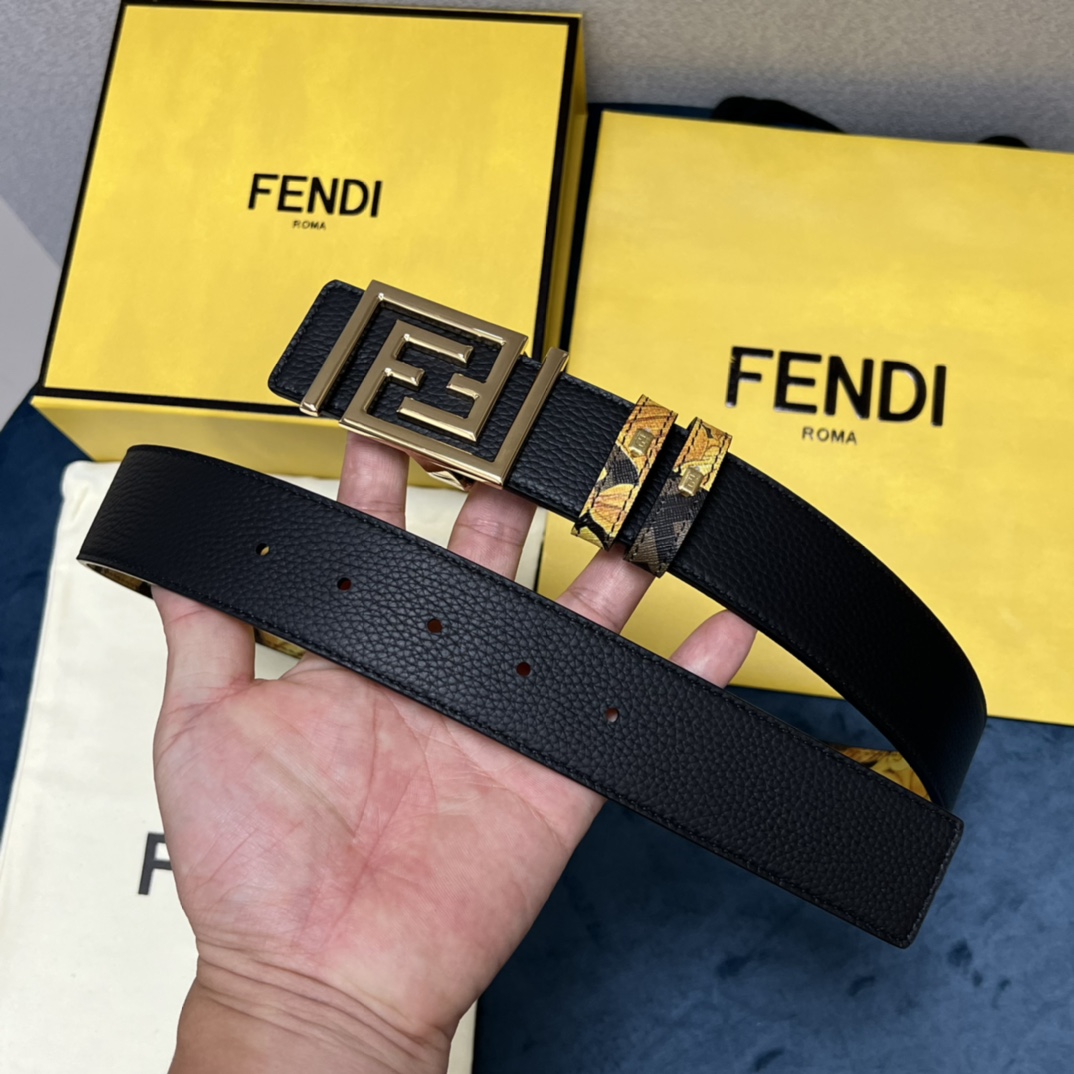 Fendi x Versace Fendace Reversible Belt - EUR FASHION