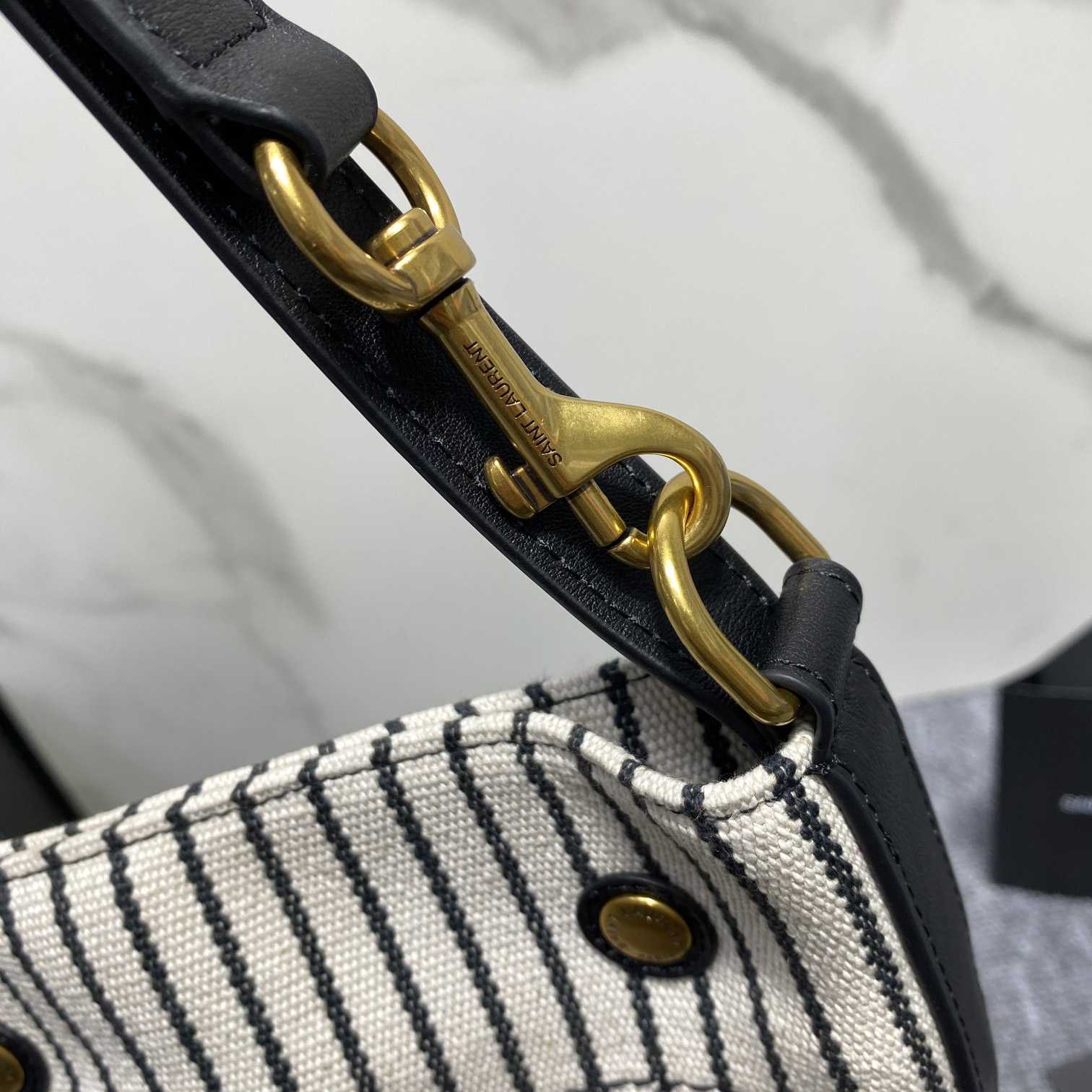 Saint Laurent YSL Rive Gauche Bucket Canvas (31x20x27.5cm) - EUR FASHION