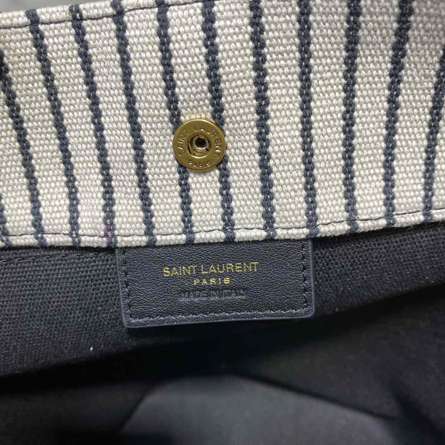 Saint Laurent YSL Rive Gauche Bucket Canvas (31x20x27.5cm) - EUR FASHION