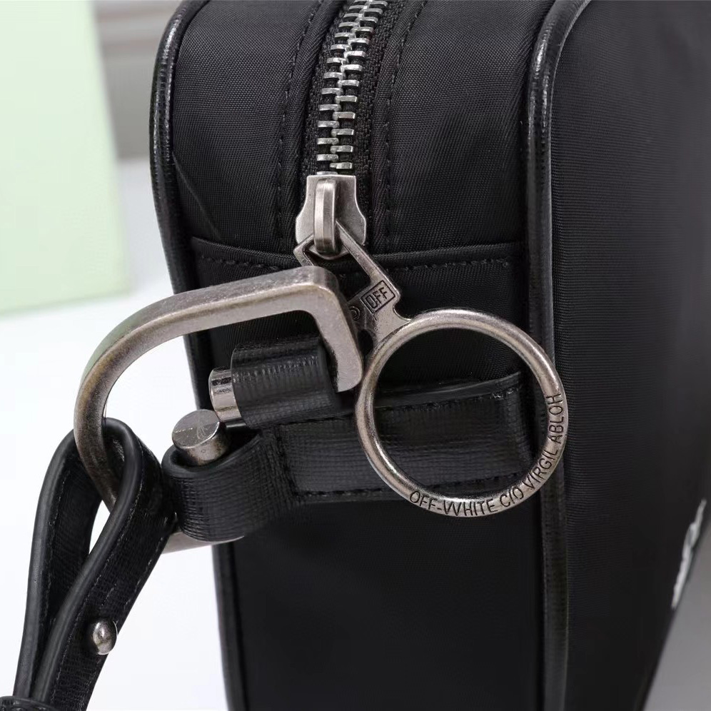Off white Logo Nylon Crossbody Bag(19-14-5.5cm) - EUR FASHION