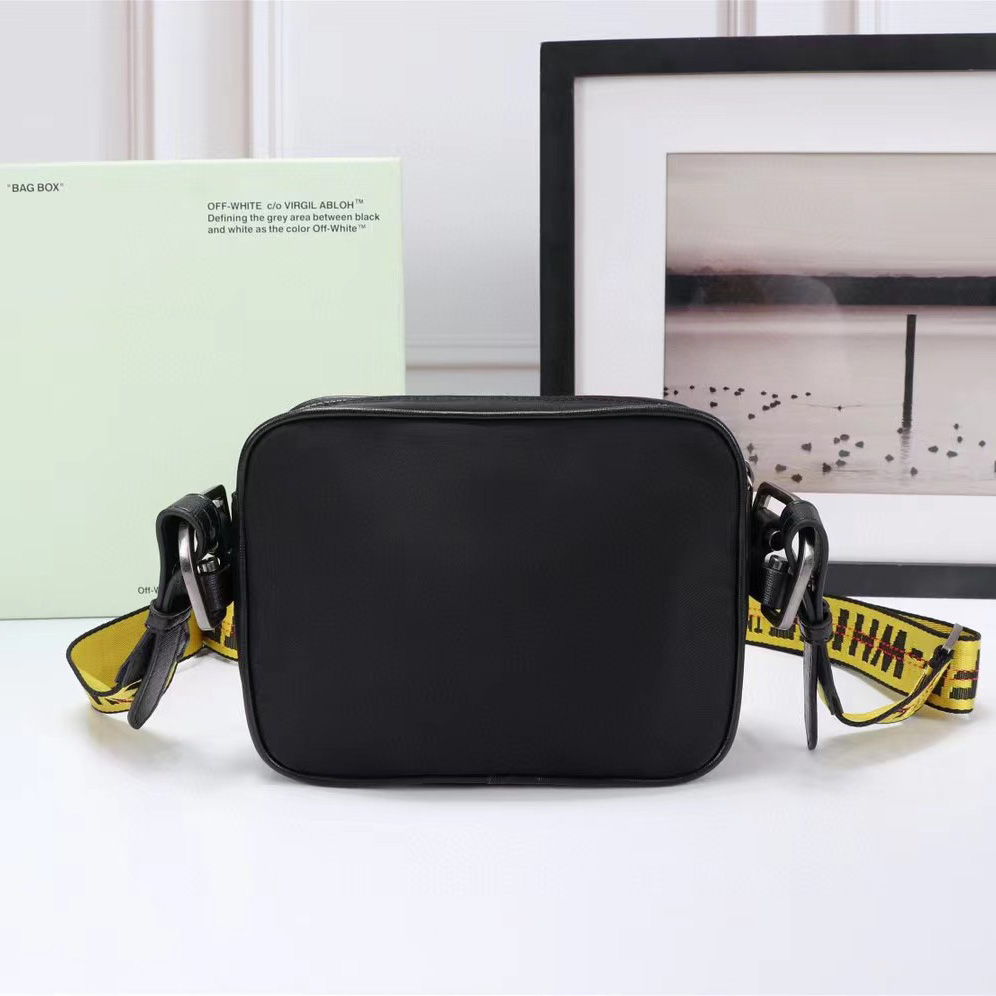Off white Logo Nylon Crossbody Bag(19-14-5.5cm) - EUR FASHION