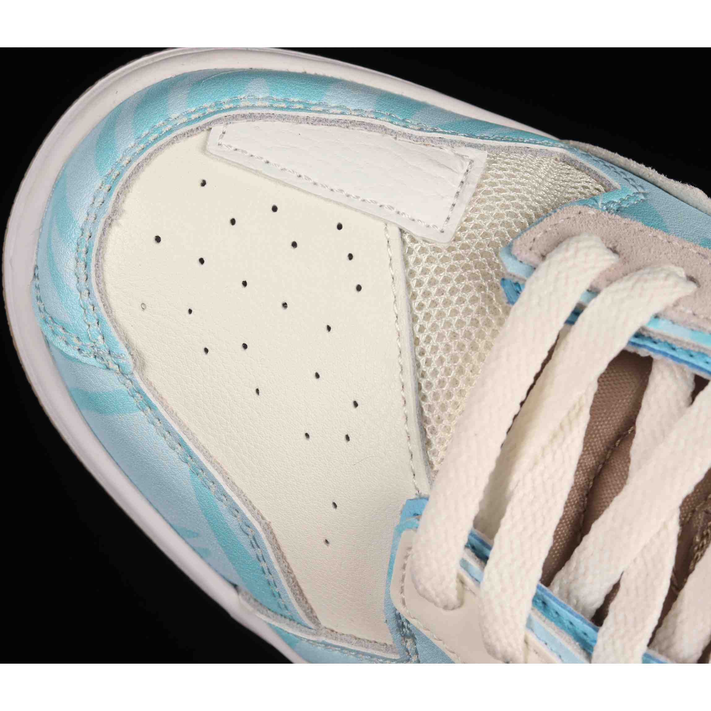Nike Dunk Low Scrap Bone White Tiffany Green Sneaker      DH7450-102 - EUR FASHION