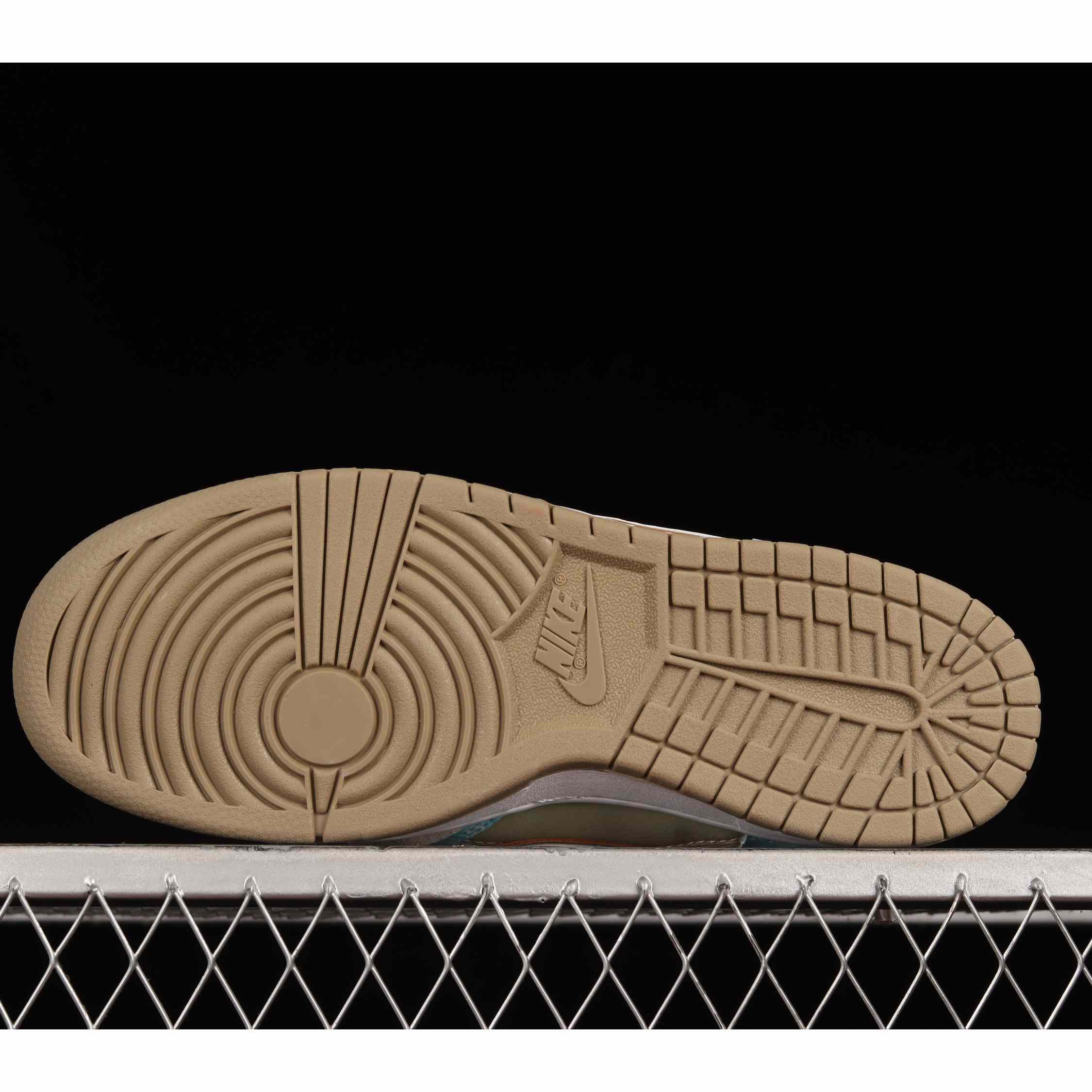 Nike Dunk Low Scrap Bone White Tiffany Green Sneaker      DH7450-102 - EUR FASHION
