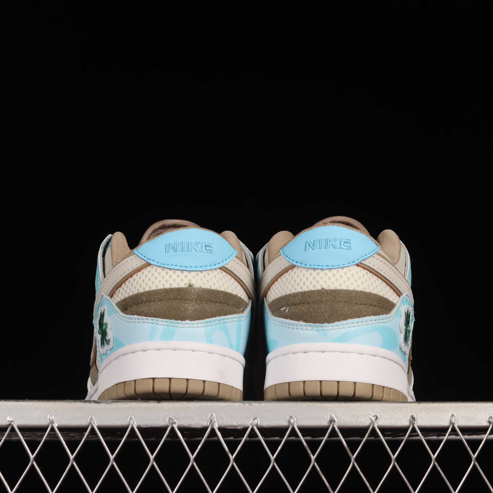 Nike Dunk Low Scrap Bone White Tiffany Green Sneaker      DH7450-102 - EUR FASHION