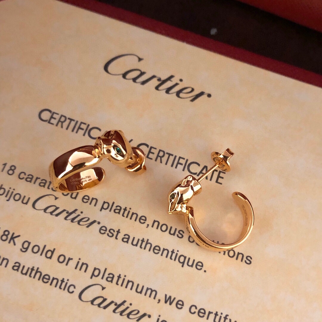 Cartier Panthère de Cartier Earrings - EUR FASHION