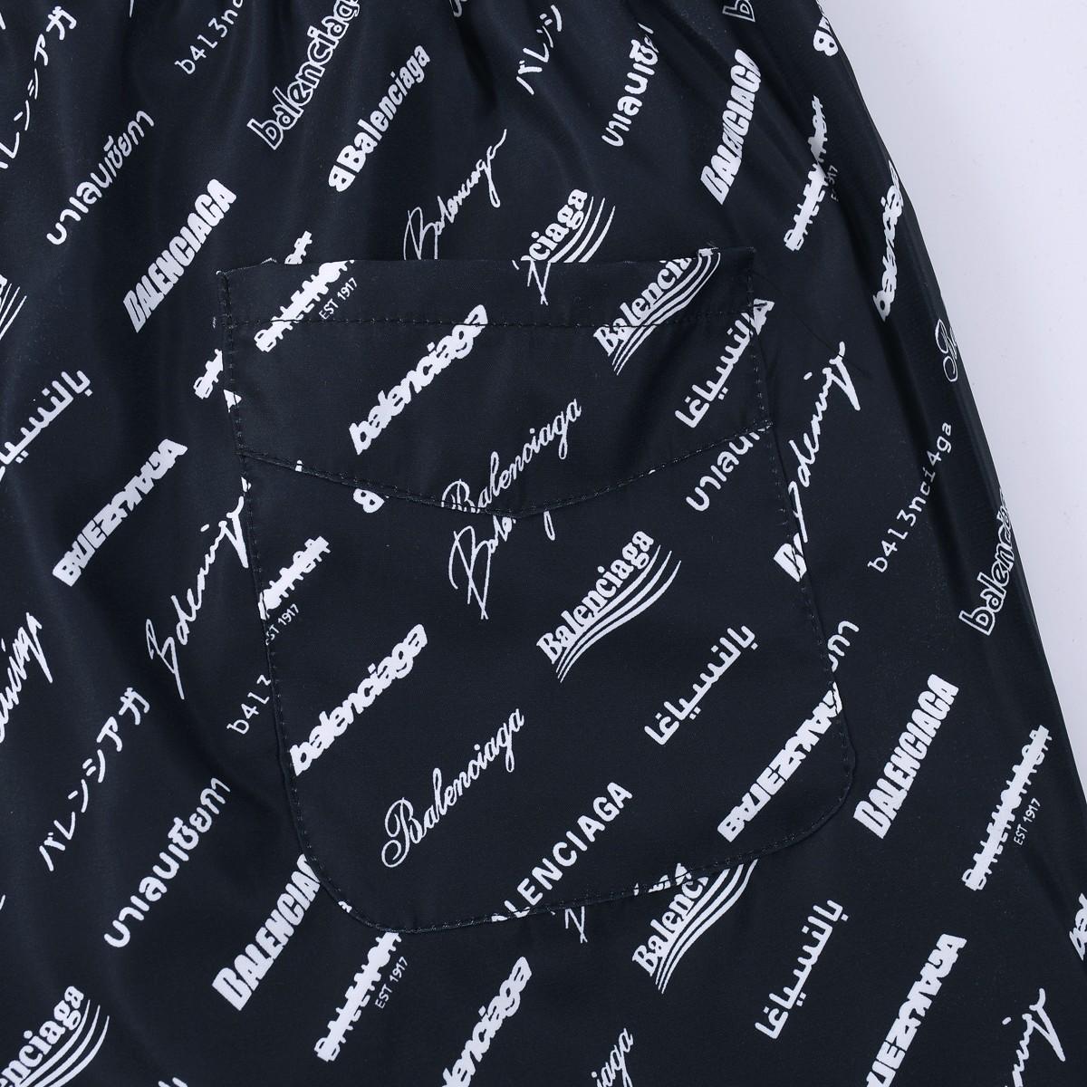 Balenciaga All-Over Logo Trousers - EUR FASHION