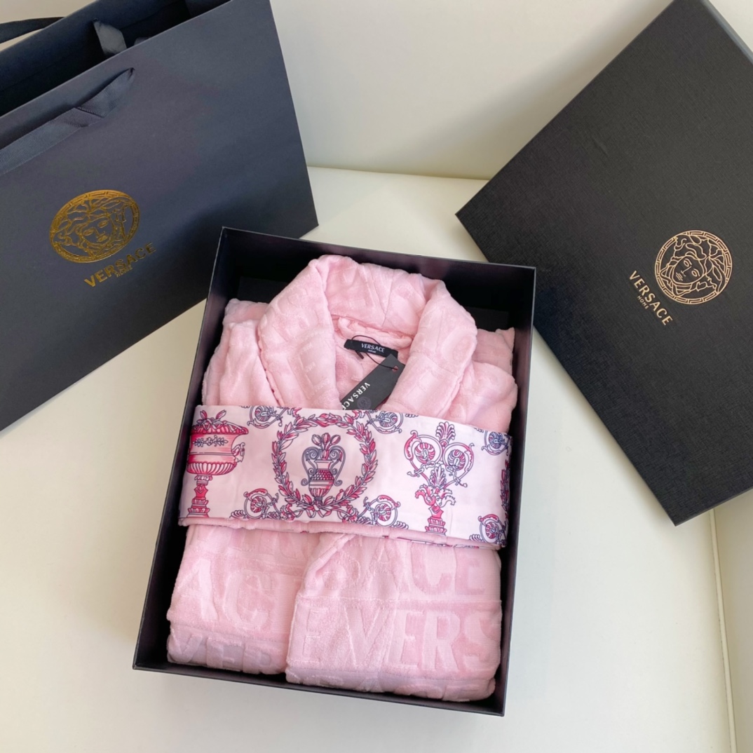 Versace I ♡ Baroque Bathrobe(Uniform size) - EUR FASHION