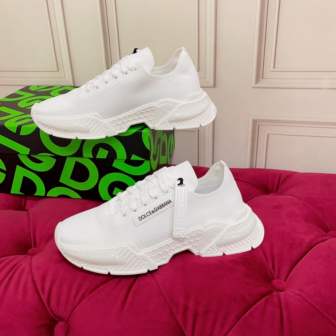 Dolce & Gabbana Stretch Knit Daymaster Sneakers - EUR FASHION