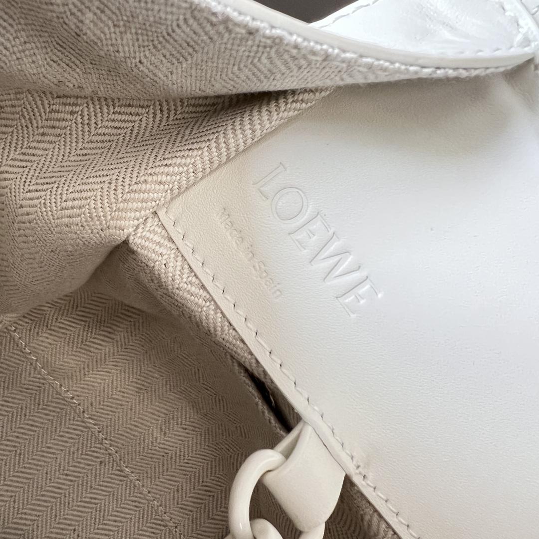 Loewe Compact Hammock In Satin Calfskin - EUR FASHION