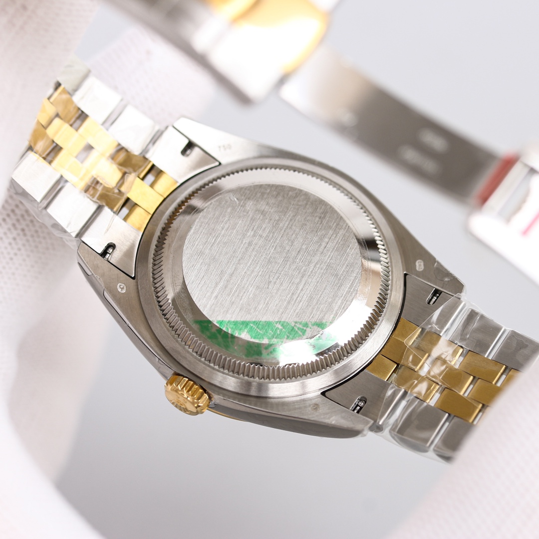 Rolex Datejust Oystersteel Steel Yellow Gold Dark Grey Dial Jubilee - EUR FASHION