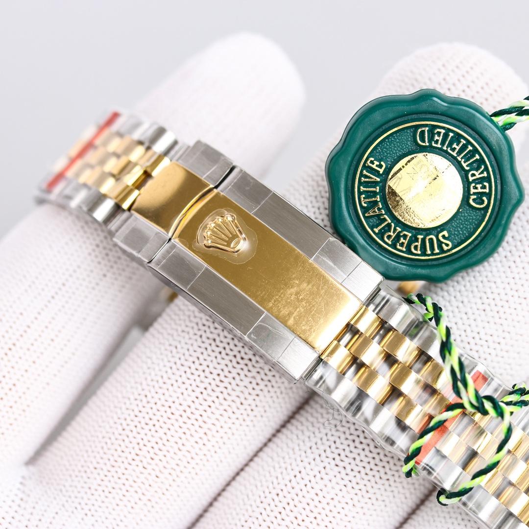 Rolex Datejust Oystersteel Steel Yellow Gold Dark Grey Dial Jubilee - EUR FASHION