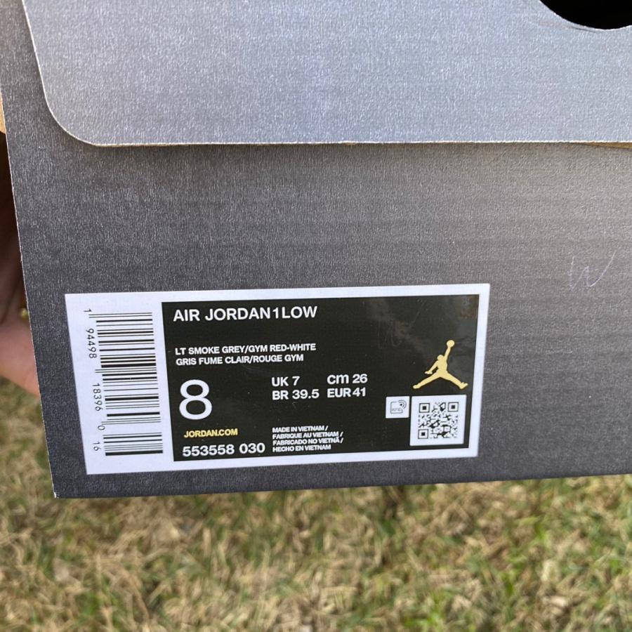 Air Jordan 1 Low “Light Smoke Grey” Sneaker   553558-030 - EUR FASHION
