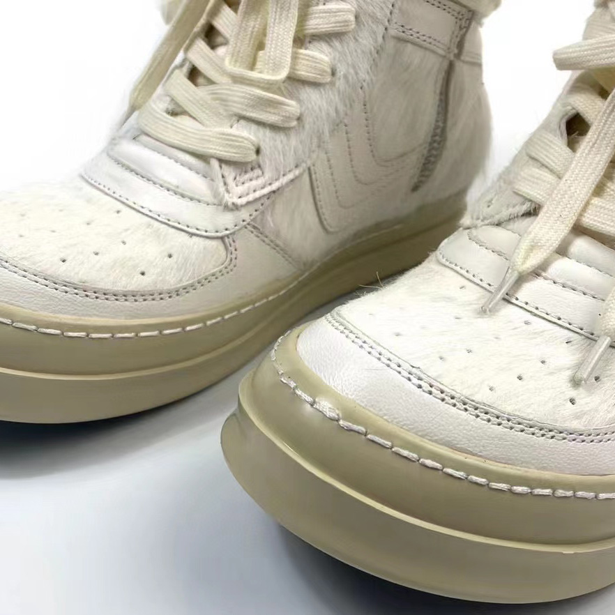 Rick Owens Dunks High-Top Sneakers - EUR FASHION