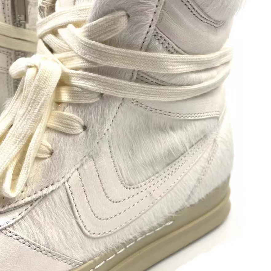 Rick Owens Dunks High-Top Sneakers - EUR FASHION