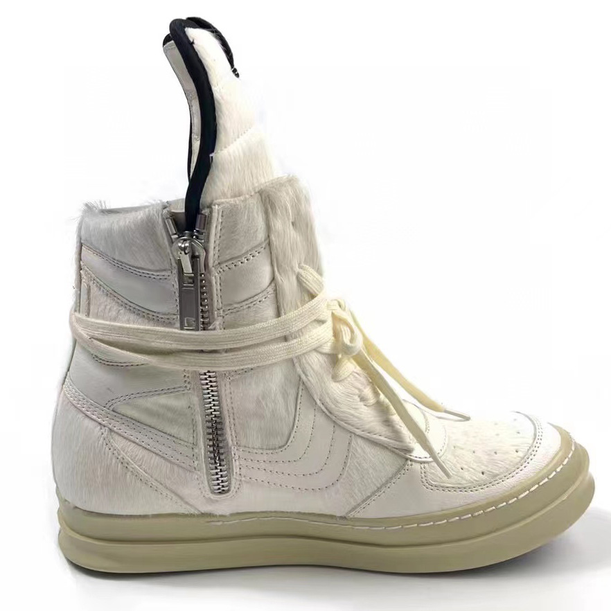 Rick Owens Dunks High-Top Sneakers - EUR FASHION