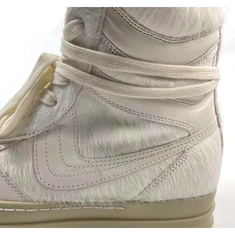 Rick Owens Dunks High-Top Sneakers - EUR FASHION